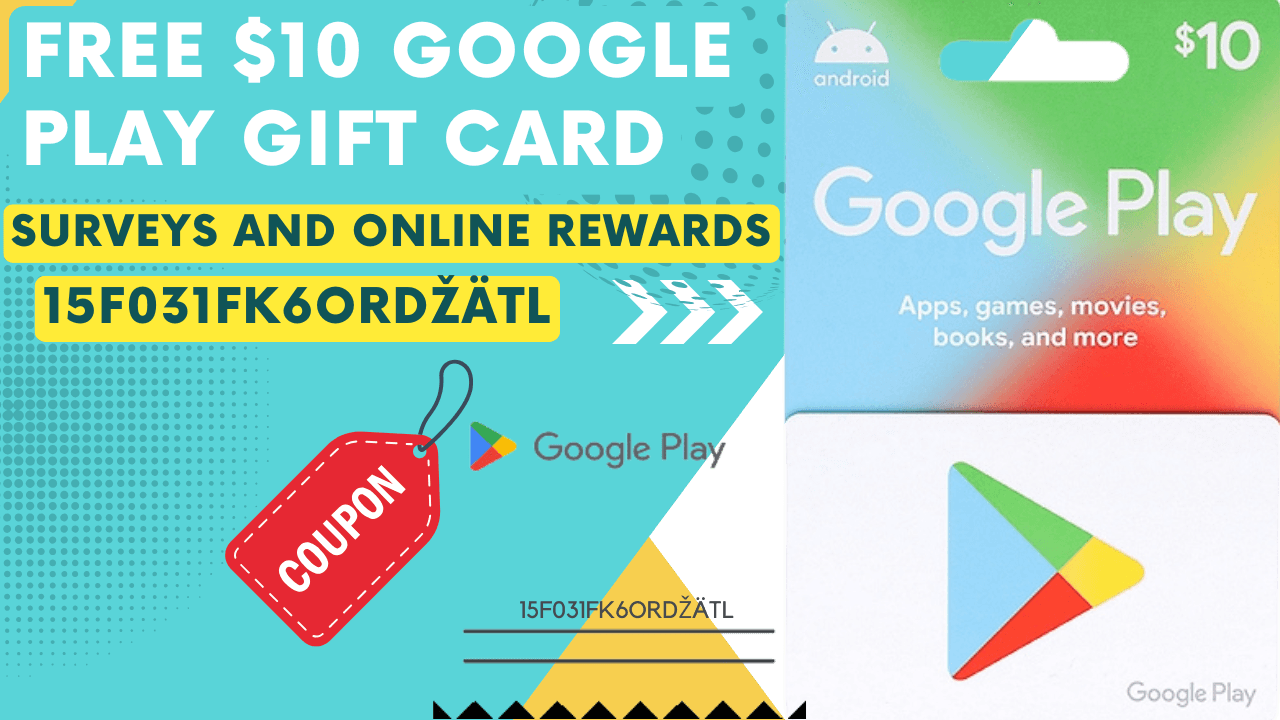 Free Google Play Gift Card