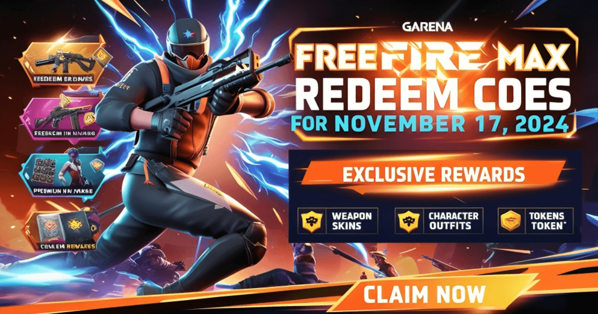 Garena Free Fire MAX Redeem Codes